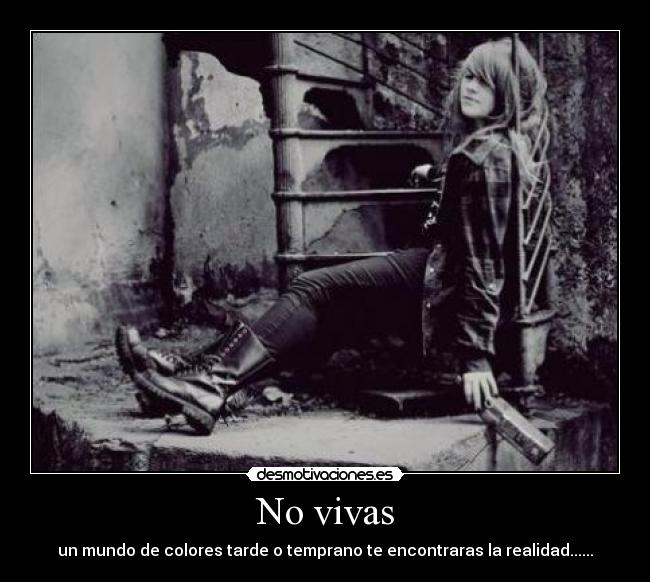 No vivas -