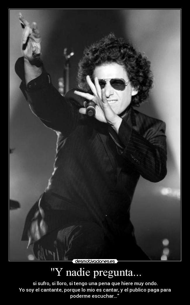 carteles hay tiempo para tristezas vamos cantante comienza desmotivaciones