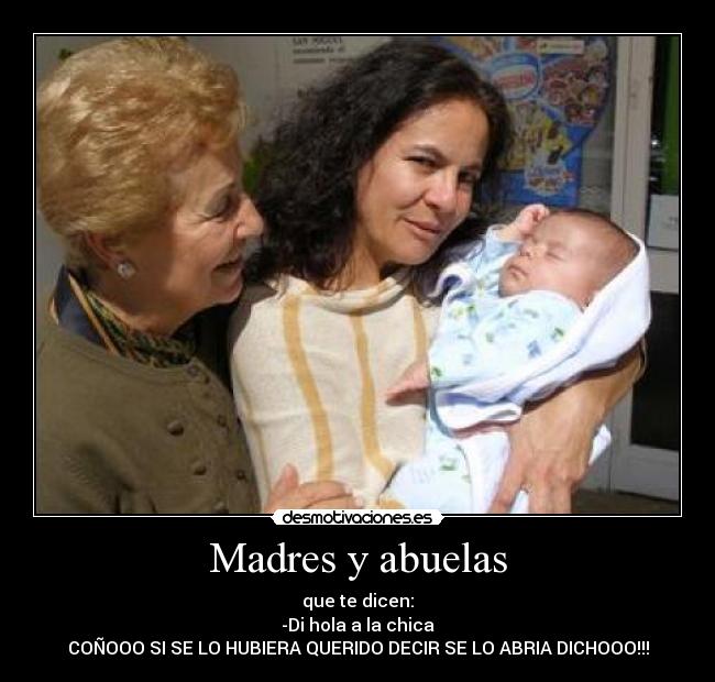 Madres y abuelas -