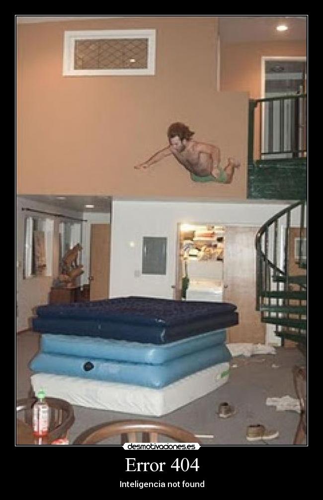 Error 404 - Inteligencia not found