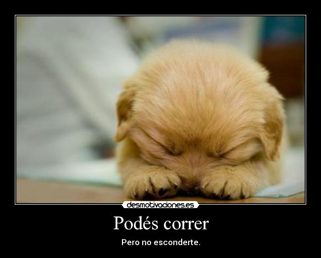 Podés correr - 