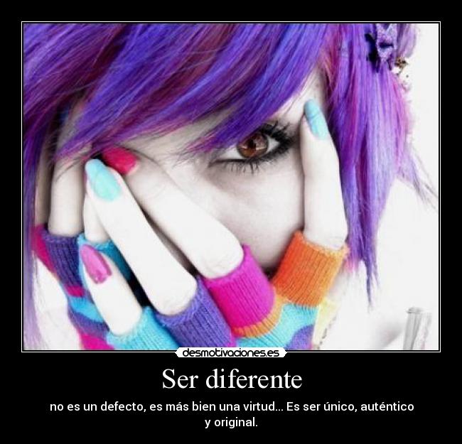 Ser diferente - 