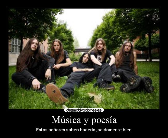 carteles musica opeth opeth musica poesia arte desmotivaciones