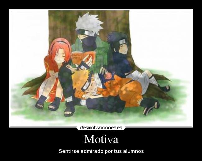 Motiva - Sentirse admirado por tus alumnos