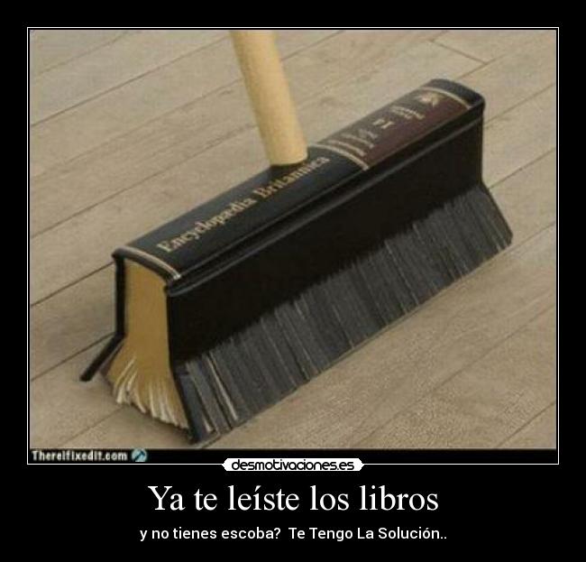 Ya te leíste los libros -