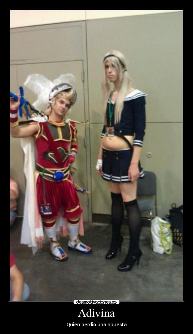 Adivina - Quién perdió una apuesta