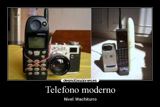 Telefono moderno -