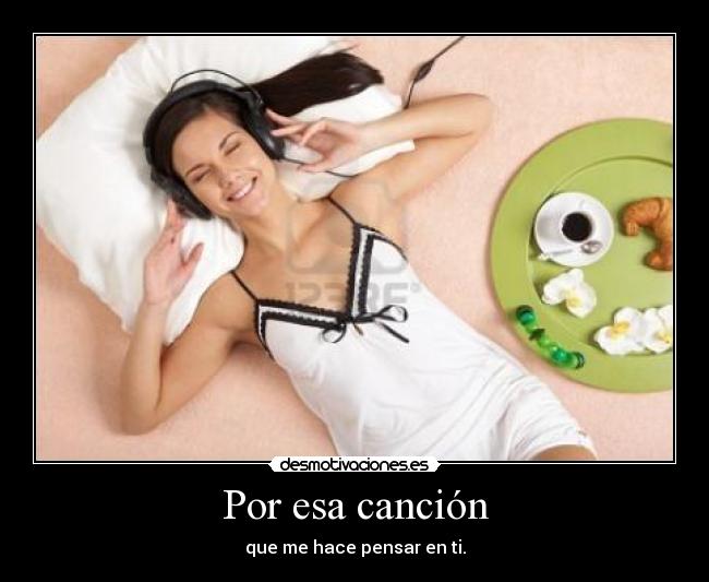 Por esa canción -