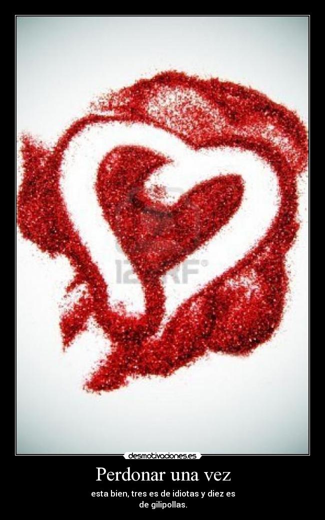 Perdonar una vez -