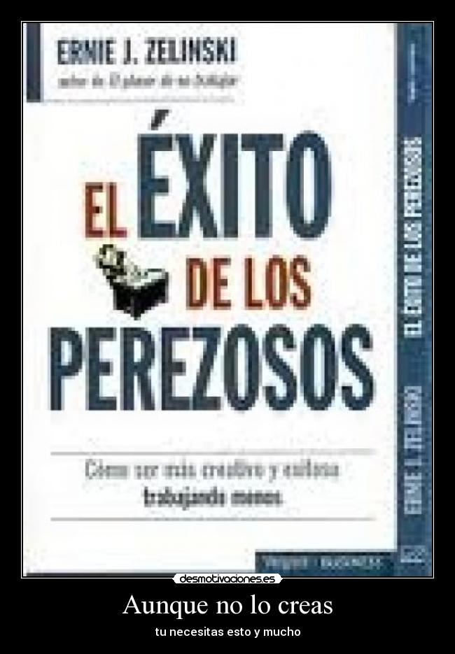 Aunque no lo creas -