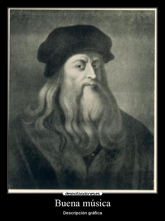 Buena música - Descripción gráfica
