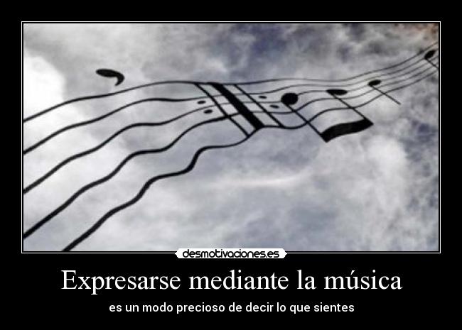 Expresarse mediante la música - 