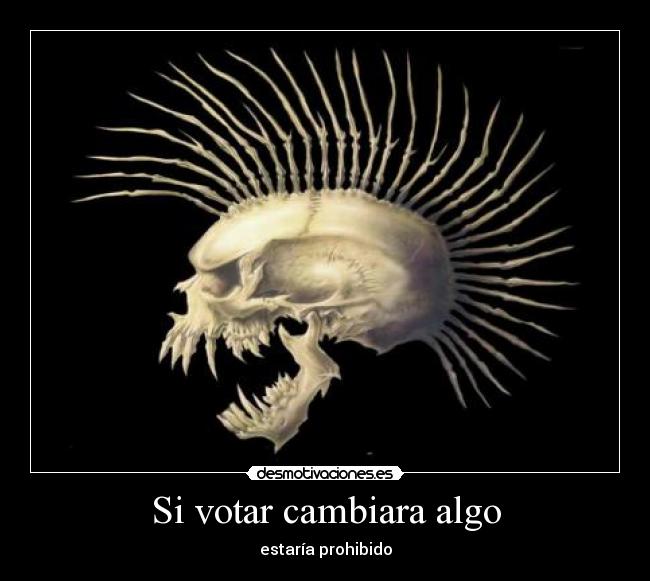 Si votar cambiara algo -