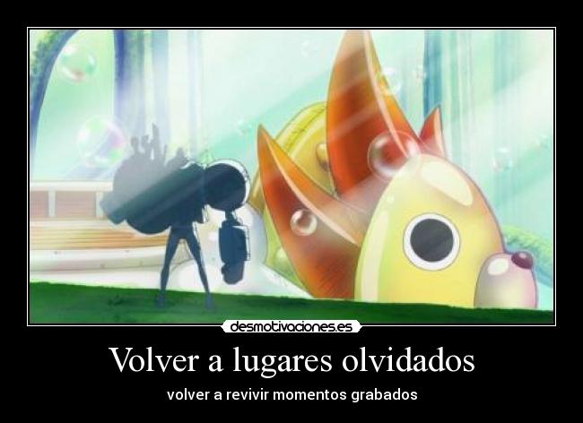 carteles one piece elclanviral franky time skip thousand sunny volver lugar olvidado volver revivir desmotivaciones