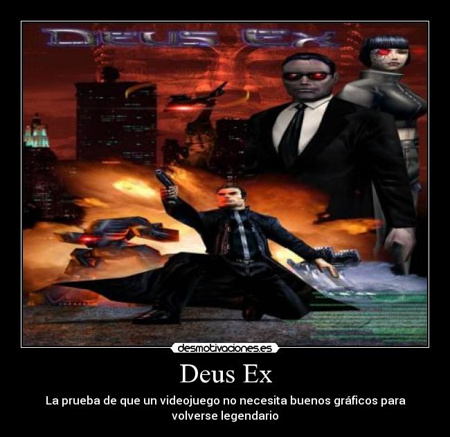 carteles deus uno los mejores juegos historia dejen juzgar juego por sus graficos desmotivaciones