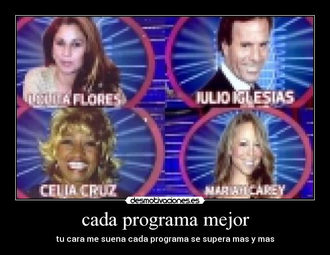 cada programa mejor -