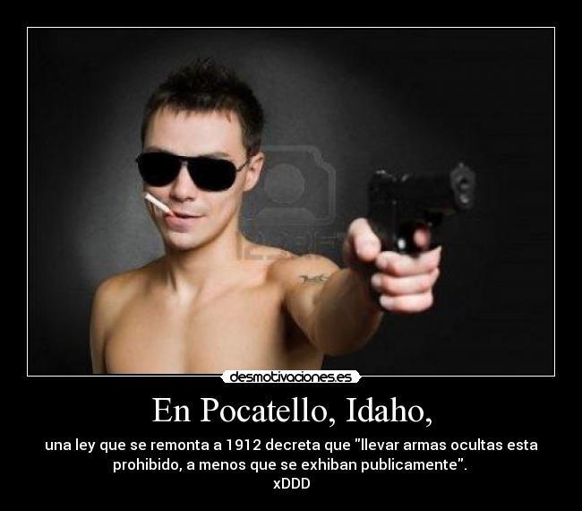 En Pocatello, Idaho, -