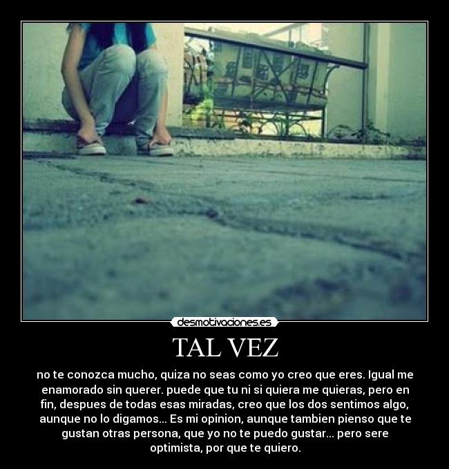 TAL VEZ - 