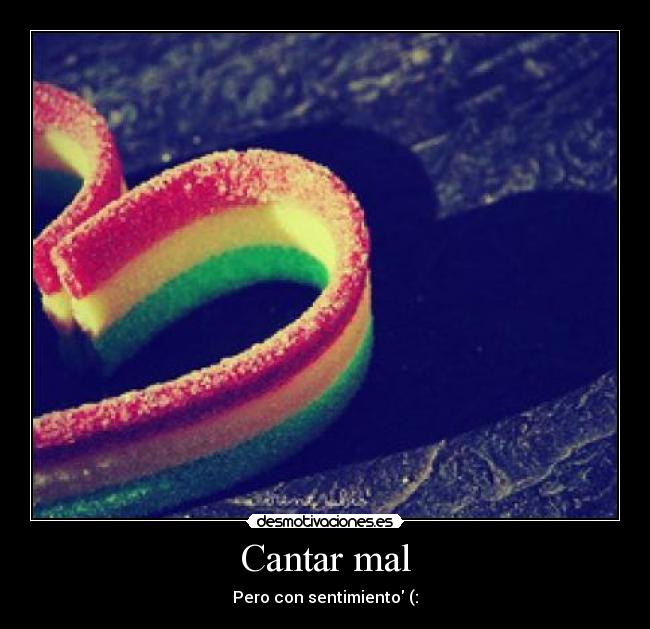 Cantar mal - 