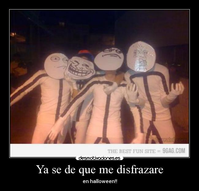 Ya se de que me disfrazare - en halloween!!