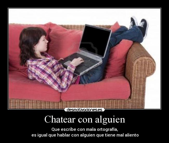 Chatear con alguien - 