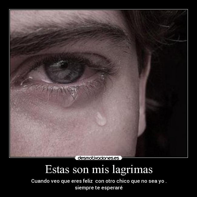 Estas son mis lagrimas - 