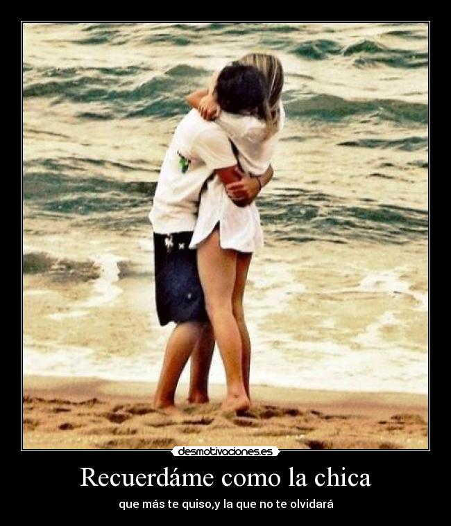 Recuerdáme como la chica -