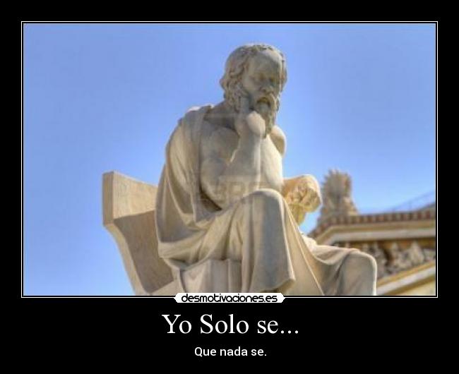 Yo Solo se... -