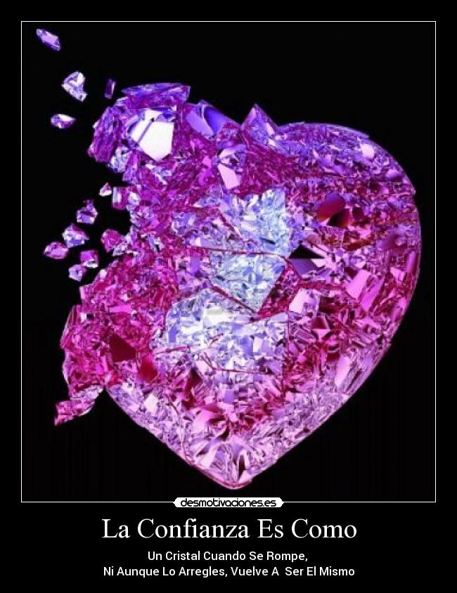 La Confianza Es Como - 