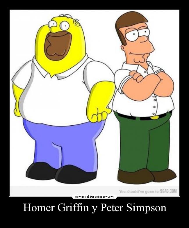 Homer Griffin y Peter Simpson -