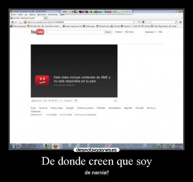 De donde creen que soy -