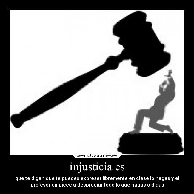 injusticia es -