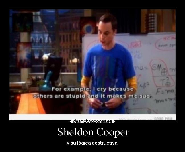 Sheldon Cooper -