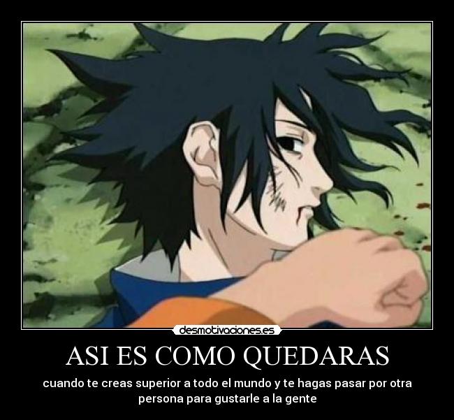 ASI ES COMO QUEDARAS -