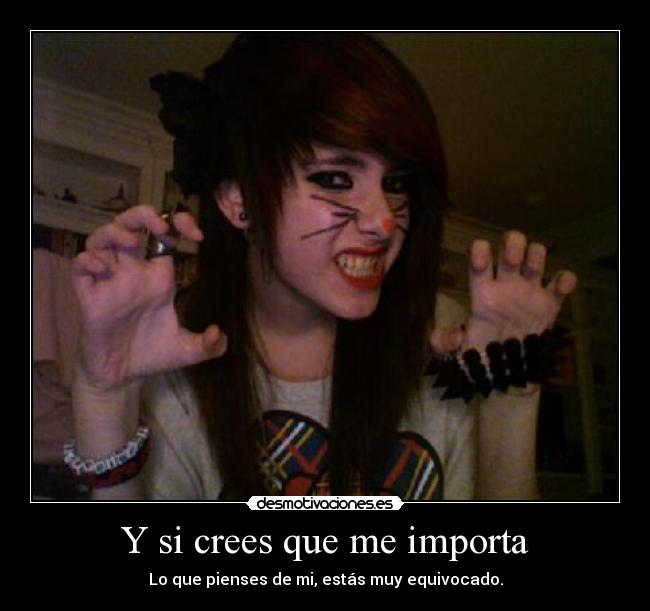 carteles annita646 importa que pienses desmotivaciones