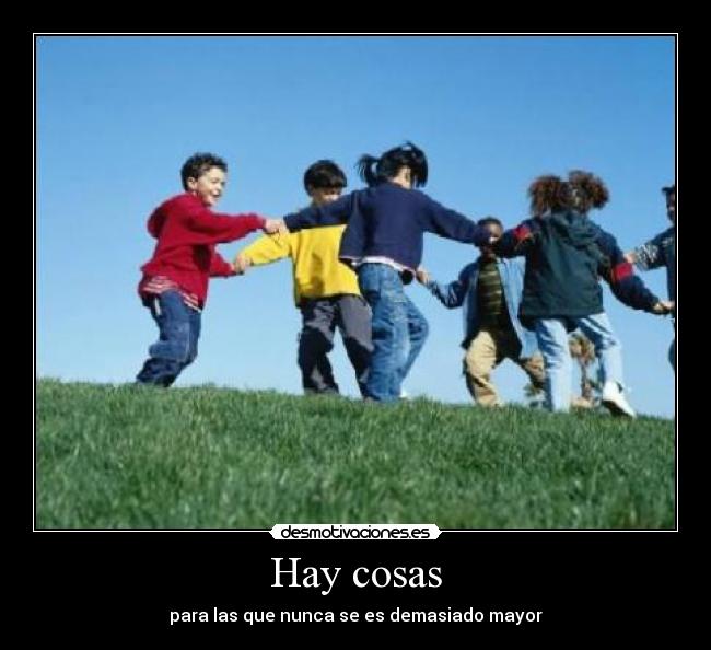 Hay cosas -
