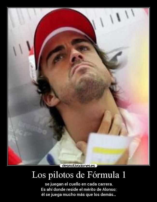 carteles fernando alonso pato que vende verduras desmotivaciones