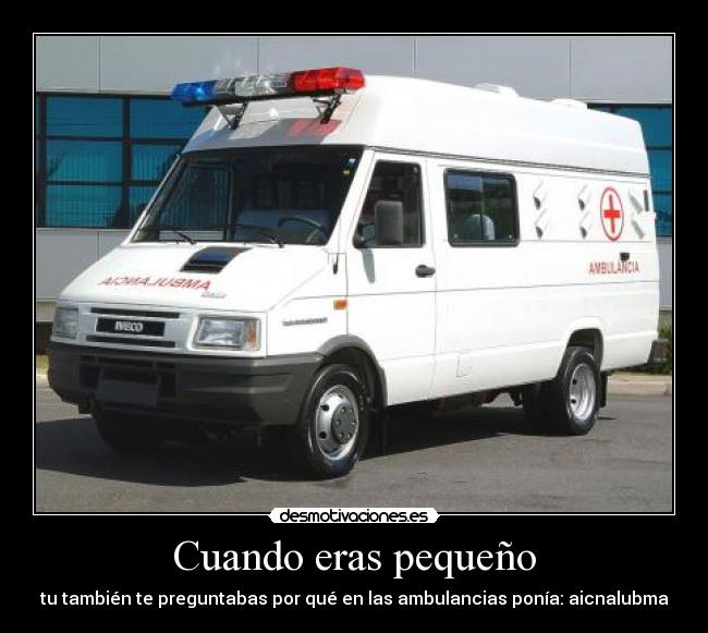 Cuando eras pequeño - 