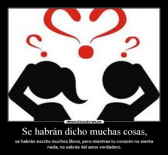 carteles amor verdadero desmotivaciones