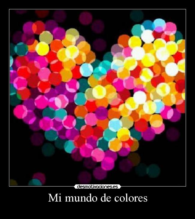 Mi mundo de colores -