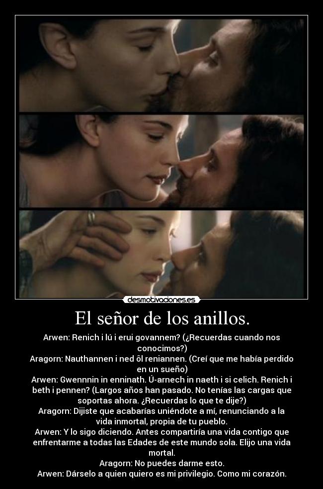 El señor de los anillos. - 