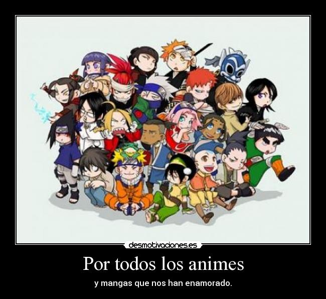Por todos los animes -