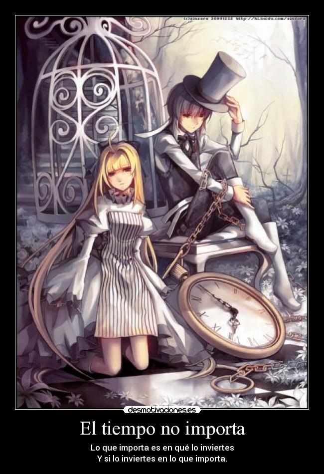 El tiempo no importa -