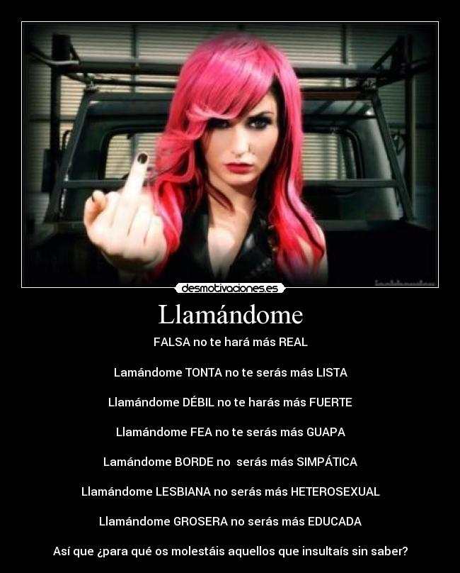 Llamándome - 