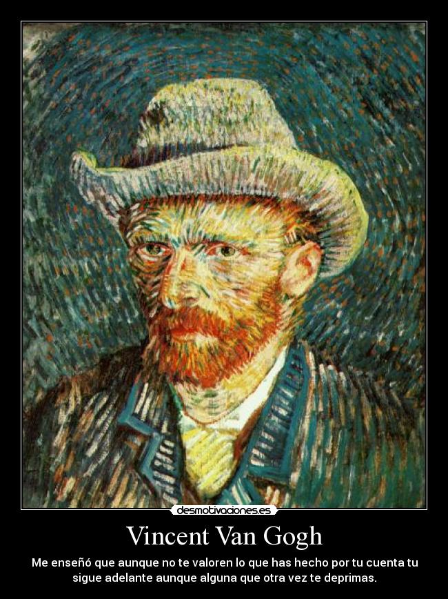 carteles van gogh desmotivaciones