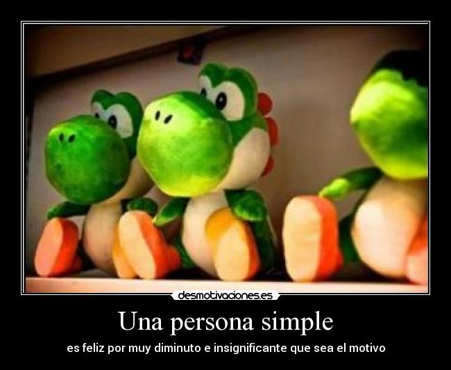 Una persona simple - 