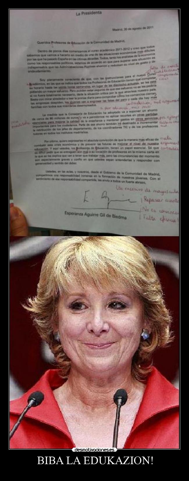 BIBA LA EDUKAZION! -