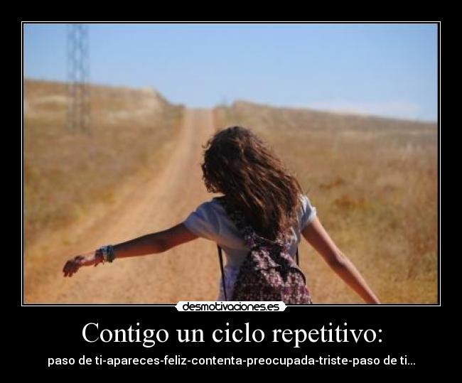 Contigo un ciclo repetitivo: - 