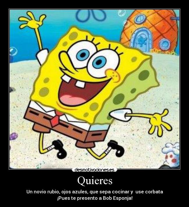 carteles bob esponja desmotivaciones