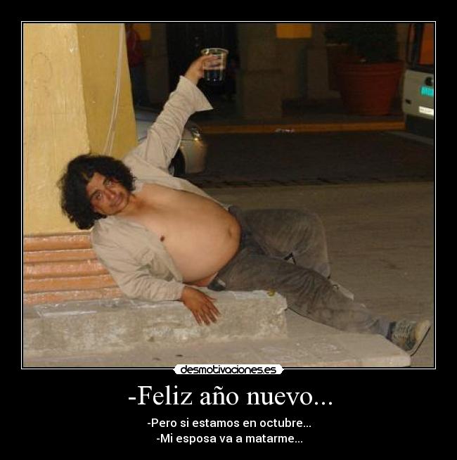 -Feliz año nuevo... - 